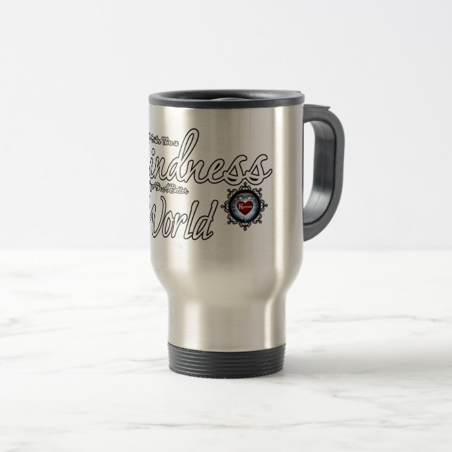 Mug De Voyage Là Où Il Y A De La Génialité (Devant droit)