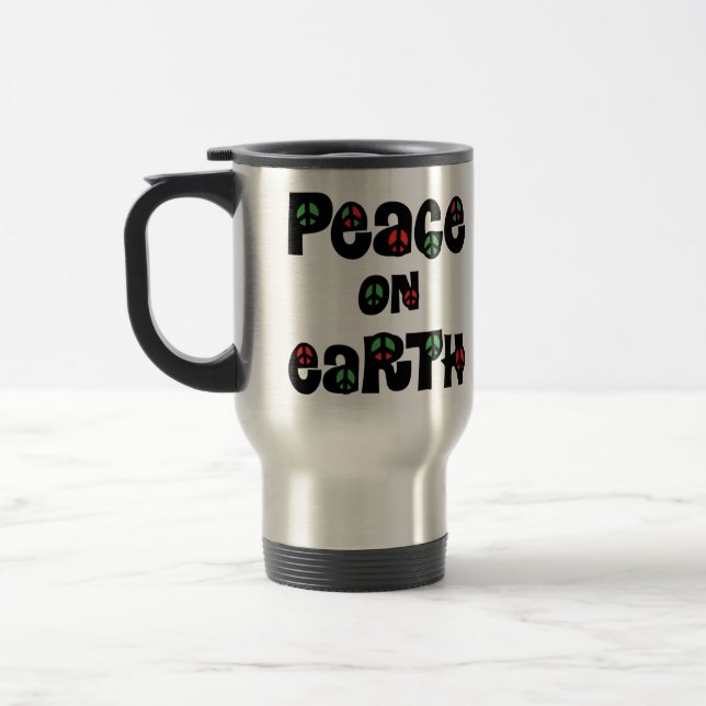 Mug De Voyage La Paix sur Terre Noël (Gauche)