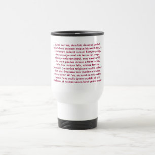 Mug De Voyage La parole de la mort du Dido