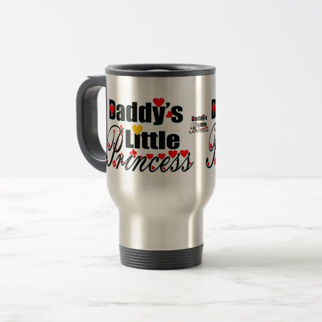 Mug De Voyage ✔ La petite princesse de papa Fabulous (Devant gauche)
