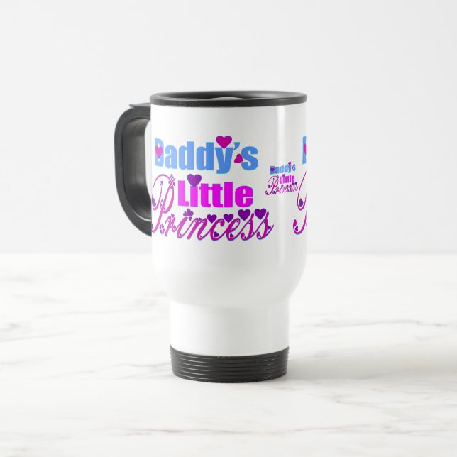 Mug De Voyage ✔ La petite princesse de papa Fabulous (Devant gauche)