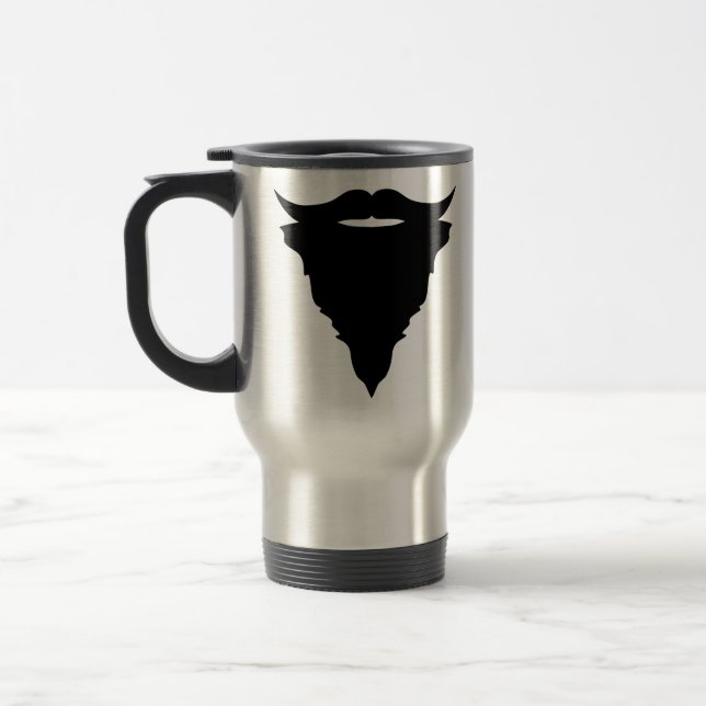 Mug De Voyage La Peur De La Barbe (Gauche)