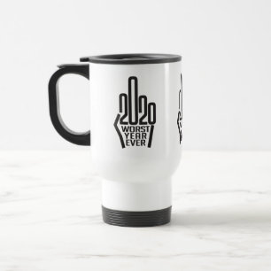 Mug De Voyage La pire année jamais retourné de conception 2020