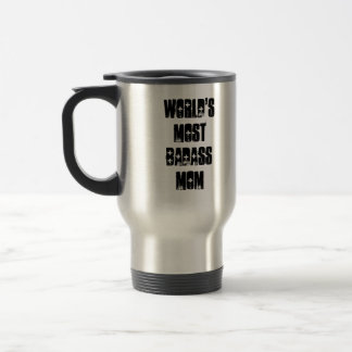 Mug De Voyage La plupart de maman de Badass du monde