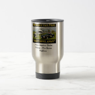 Mug De Voyage La police d'état du Nouveau Mexique attaque
