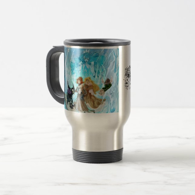 Mug De Voyage La Reine des neiges voyage muette (Devant gauche)