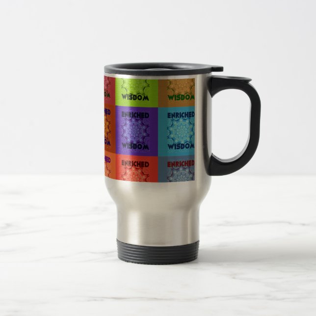 Mug De Voyage La sagesse de Hakuna Matata enrichie (Droit)
