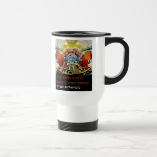 Mug De Voyage La science est la physique ou la collecte de timbr