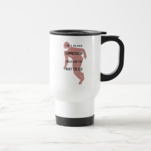 Mug De Voyage La silhouette instantanée de citation