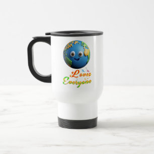 Mug De Voyage La Terre aime tout le monde