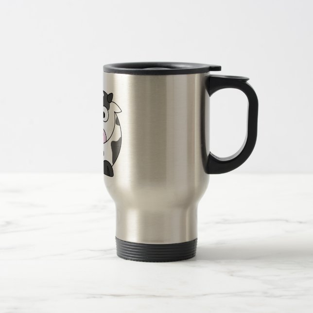 Mug De Voyage La vache indique le μ (Droit)