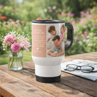 Mug De Voyage La vie de papa est la meilleure vie Fête des pères