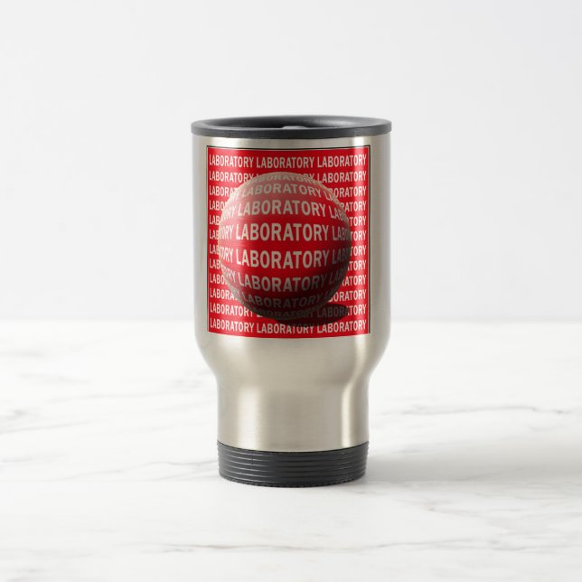 MUG DE VOYAGE LAB SPHERE 'O SANG - LOGO DE LABORATOIRE (Centre)