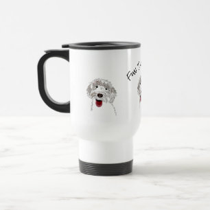 Mug De Voyage Labradoodle Fun Times Today