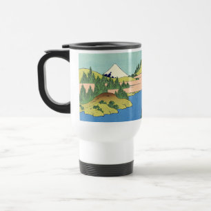 Mug De Voyage Lac Hokusai Hakone dans la province de Sagami
