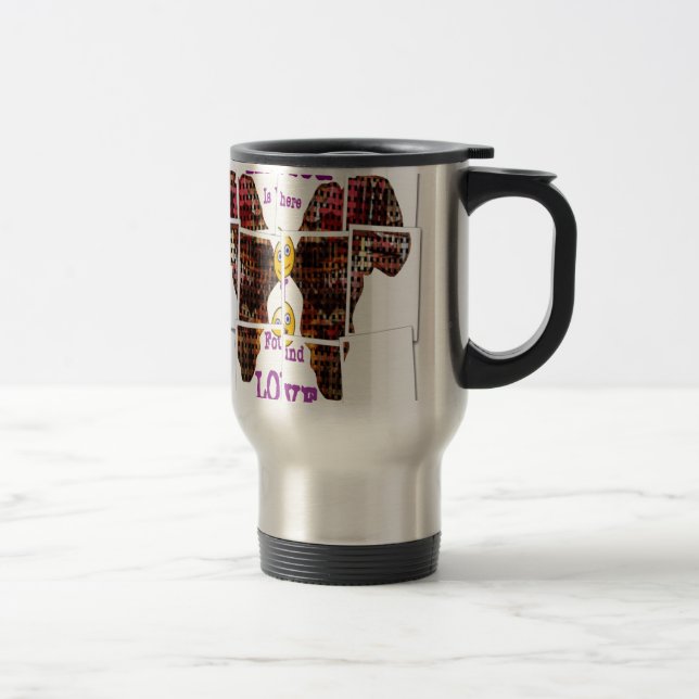 Mug De Voyage L'Afrique c'est là que j'ai trouvé l'amour (Droit)