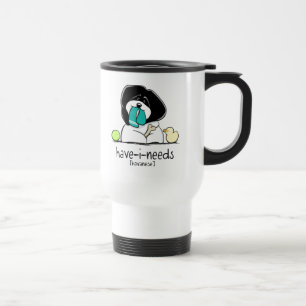 Mug De Voyage -Laisse Art™ de Havanese des Avoir-je-Besoins