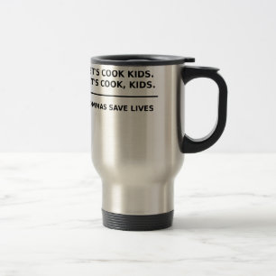 Mug De Voyage Laisse des enfants de cuisinier que les virgules