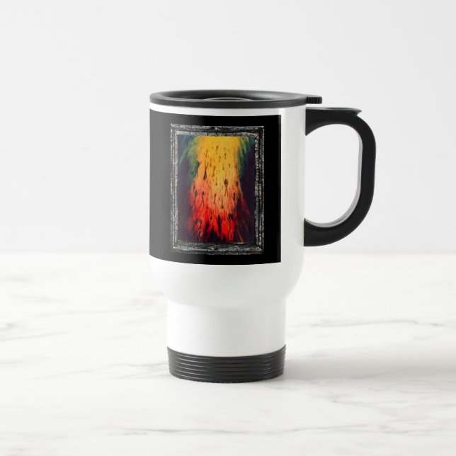Mug De Voyage Laisser L'Obscurité Entrer Dans La Lumière (Droite)