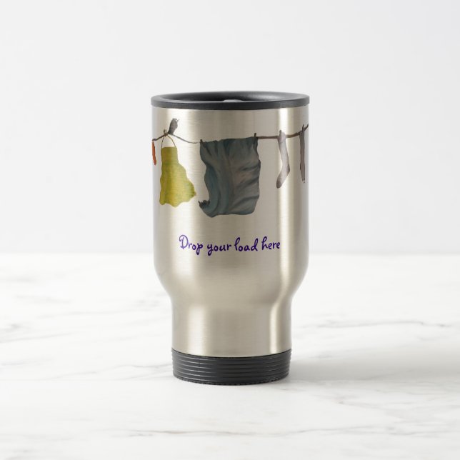 Mug De Voyage laissez tomber votre charge (Centre)