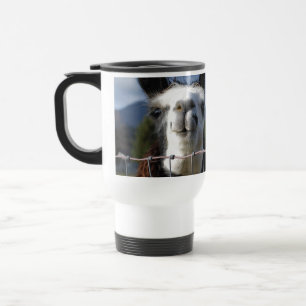 Mug De Voyage Lama de sourire drôle en Orégon du sud