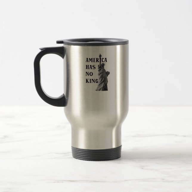 Mug De Voyage L'Amérique n'a pas de roi Classique (Gauche)