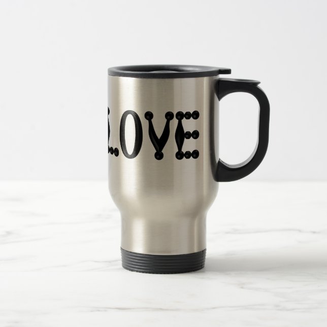 MUG DE VOYAGE L'AMOUR (Droit)