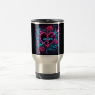 Mug De Voyage L'amour de la Saint Valentin fait mal au coeur de