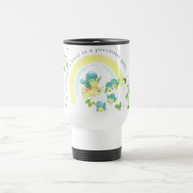Mug De Voyage L'amour d'une mère est un cadeau précieux (Centre)
