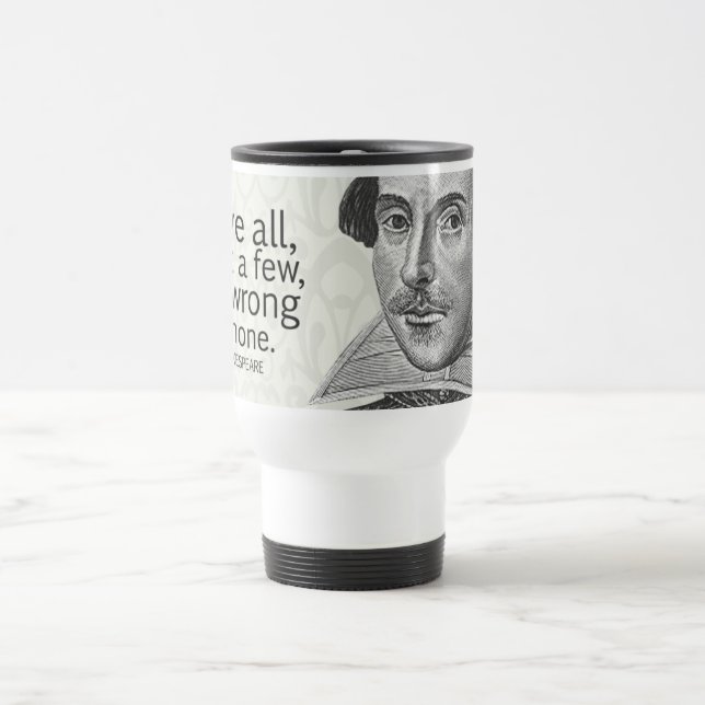 Mug De Voyage L'amour tout de Shakespeare, font confiance à (Centre)