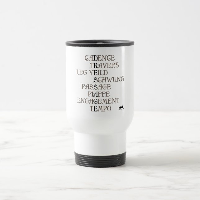 Mug De Voyage Langue de dressage (Centre)