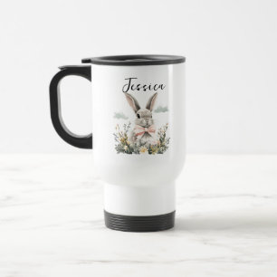 Mug De Voyage Lapin Mignon Personnalisé Animal Adorable de Lap