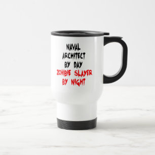 Mug De Voyage L'Architecte Naval Zombie Slayer