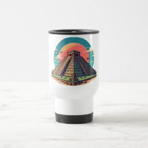 Mug De Voyage L'architecture antique ruines de l'art pyramide ma