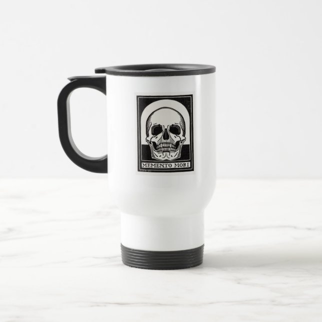 Mug De Voyage L'art crânien Memento Mori (Gauche)