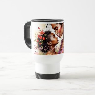 Mug De Voyage L'art de l'amour de la fête des mères dans le styl