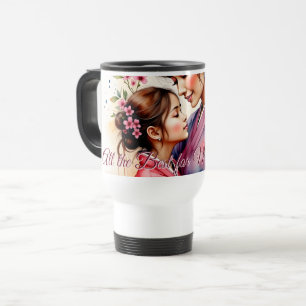 Mug De Voyage L'art du kimono pour la fête des mères avec étrein