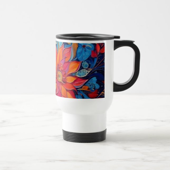 Mug De Voyage L'art floral (Droite)