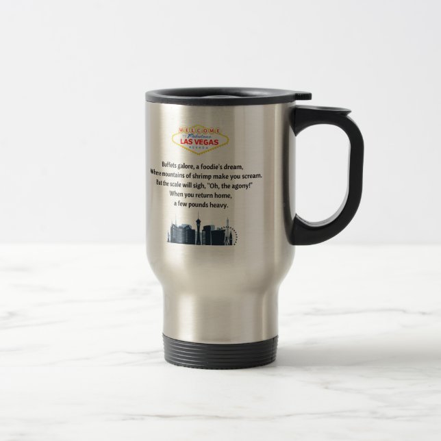Mug De Voyage Las Vegas (Droit)