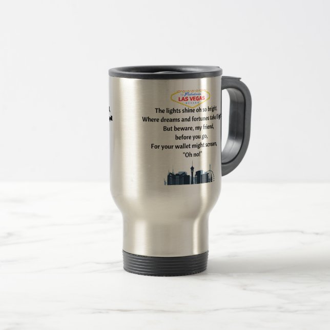 Mug De Voyage Las Vegas (Devant droit)