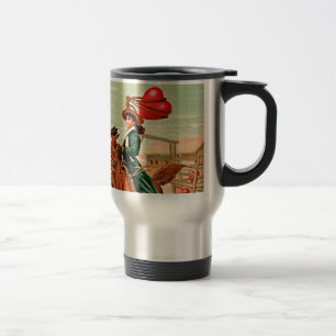 Mug De Voyage Lasso mon coeur Vintage Valentine