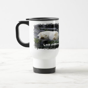 Mug De Voyage Lazy arrive Ours Polaire