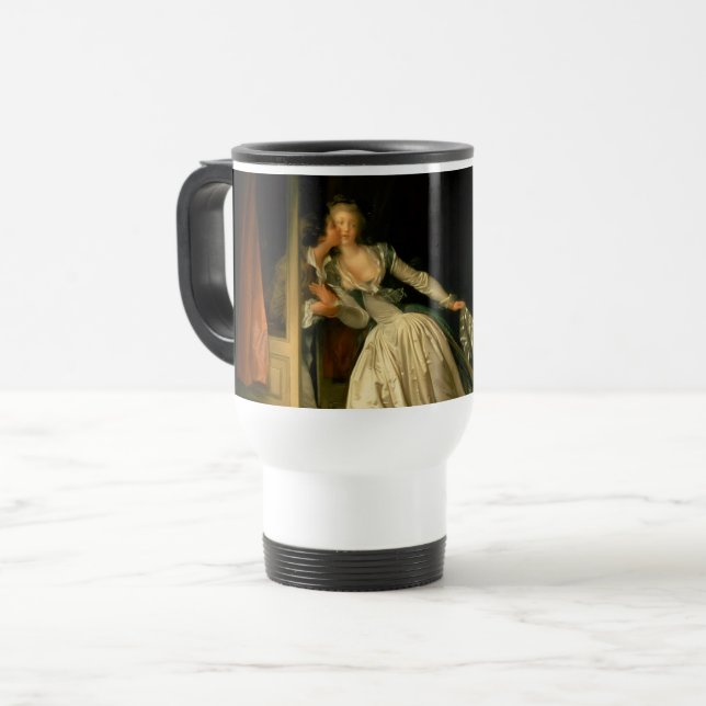 Mug De Voyage Le Baiser volé Fragonard (Devant gauche)
