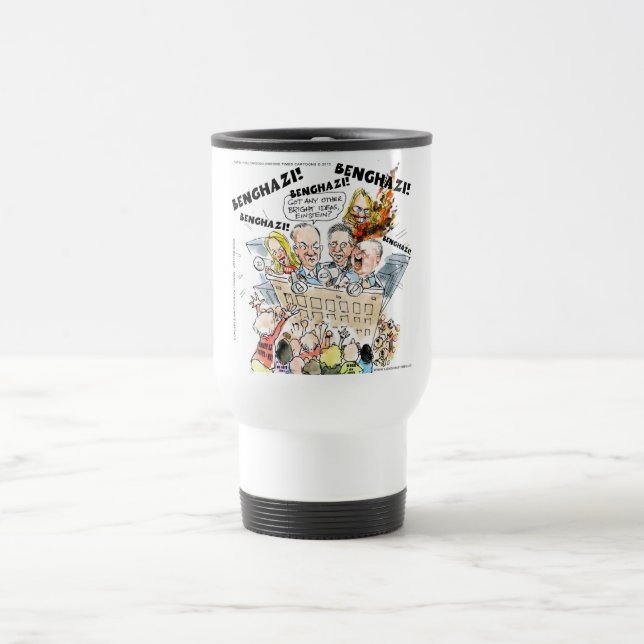 Mug De Voyage Le Benghazi Shuffle Drôle (Centre)