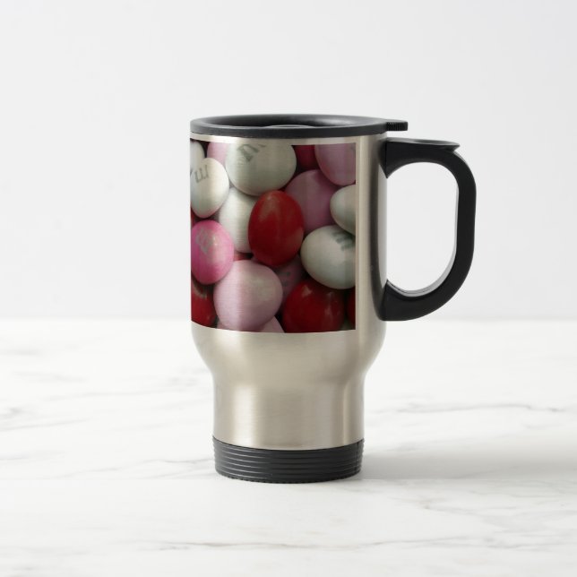 Mug De Voyage Le bonbon de Saint-Valentin (Droit)
