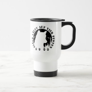 Mug De Voyage Le bonheur de Husky est à quatre pattes