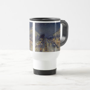 Mug De Voyage Le Boulevard Montmartre la nuit Pissarro