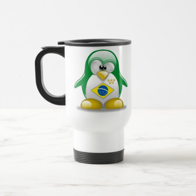 Mug De Voyage Le Brésil Tux (Gauche)