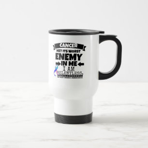 Mug De Voyage Le cancer de la thyroïde a rencontré son plus