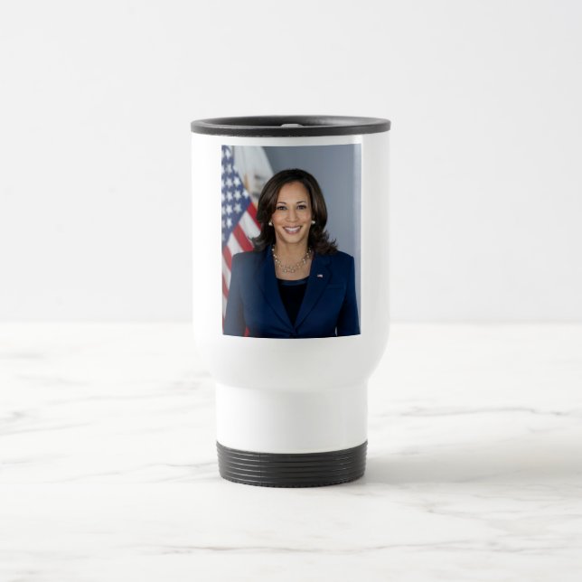 Mug De Voyage Le candidat du président Kamala Harris US 2024 (Centre)